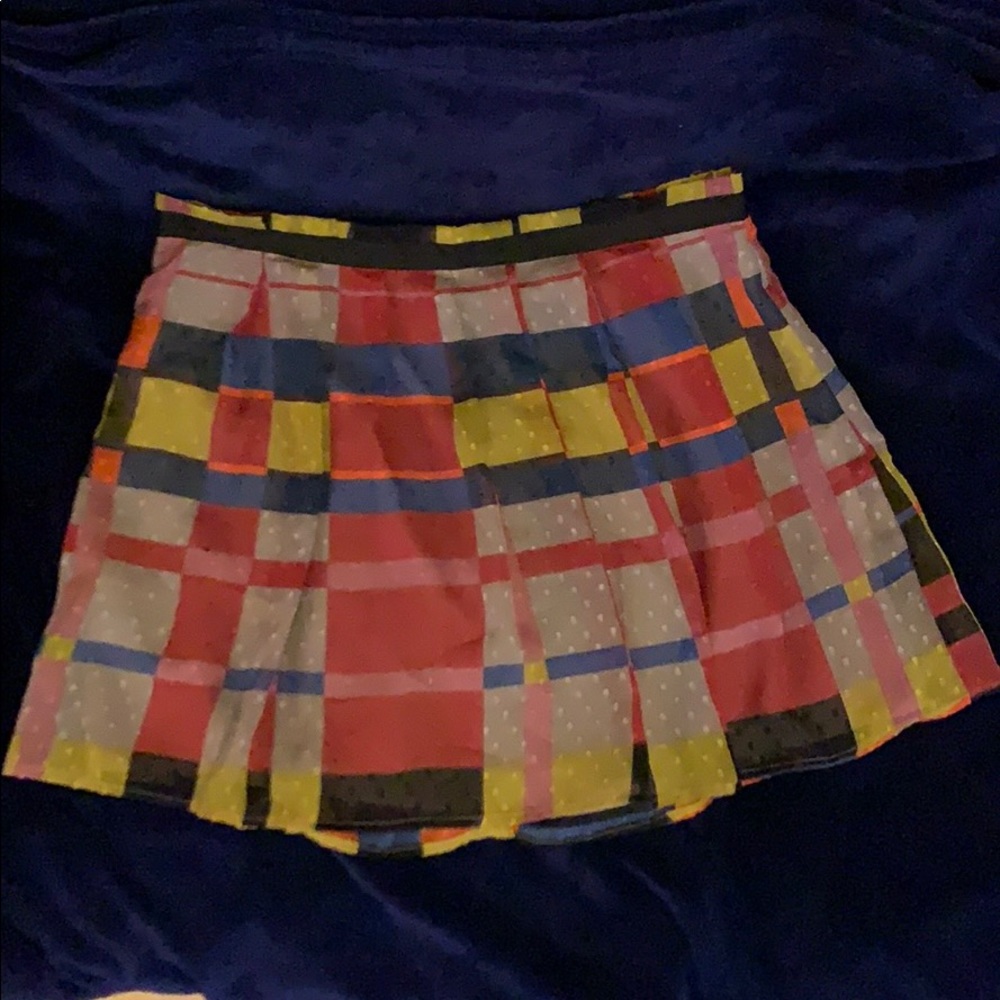 Jessica Simpson Multi-Colored Mini Skirt